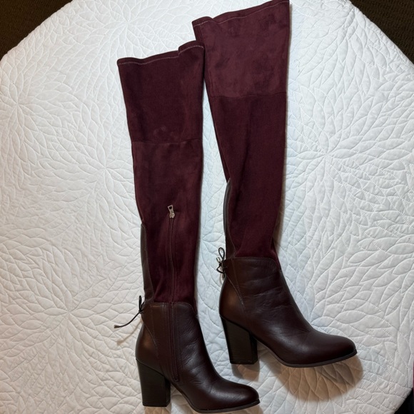 Rudsak Brasil Over-the-Knee Leather & Suede Boots size 39 - Picture 2 of 16